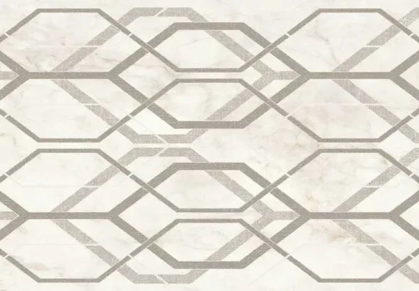 Placa decorativa, Marbleplay Decoro Net, 30x90 cm, Marazzi, M4Q1