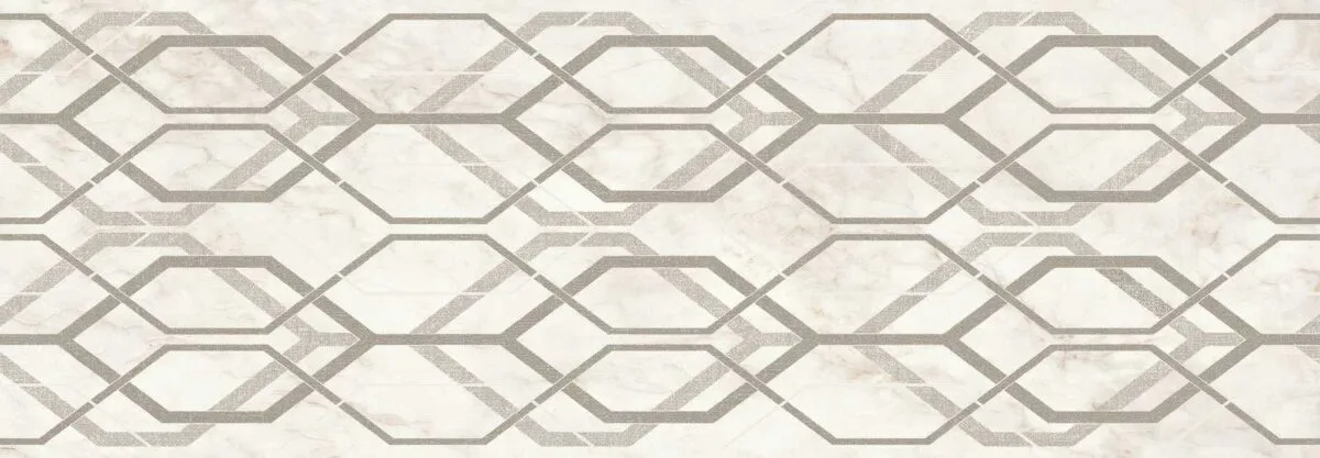Placa decorativa, Marbleplay Decoro Net, 30×90 cm, Marazzi, M4Q1