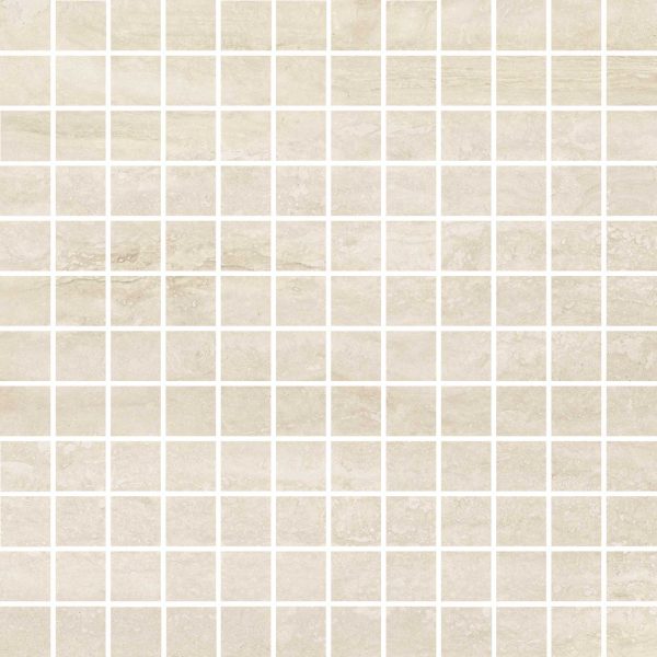 Placa decorativa Marazzi Marbleplay Mosaico Travertino 30X30 cm M4PT