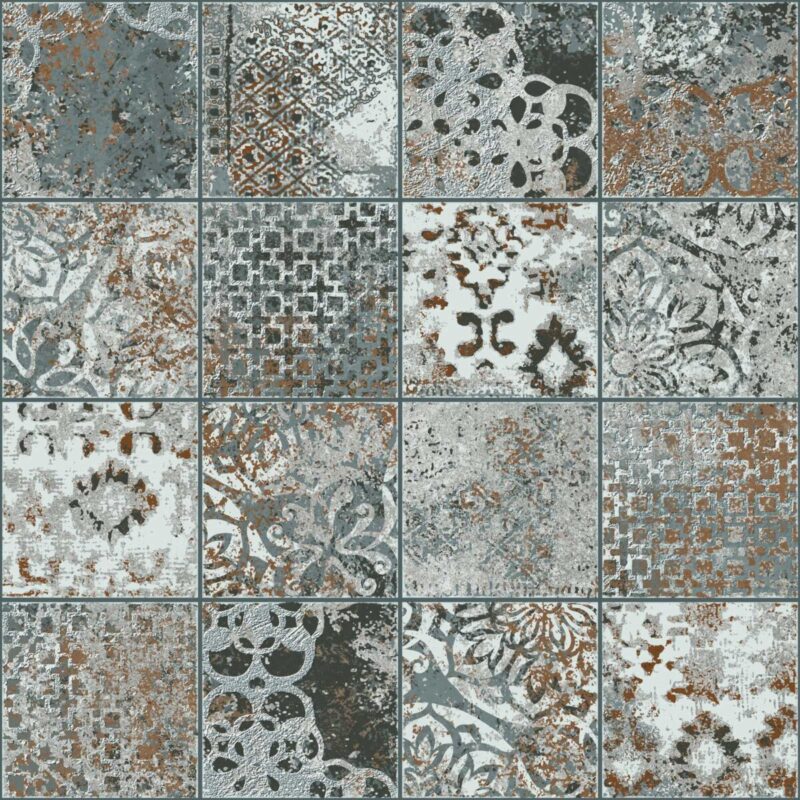 Placa decorativa Marazzi Memento Mosaico Vintage 37.5X37.5 cm M004