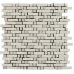 Placa decorativa Marazzi Memento Old White Mosaico 30X30 cm M00C