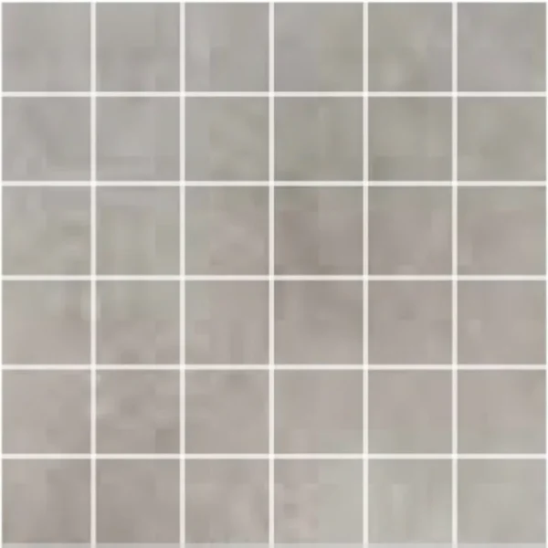Placa decorativa gri, mozaic, Memento Silver, 30x30 cm, Marazzi, M0EJ