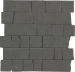 Placa decorativa Marazzi Moon Anthracite Mosaico Spaccatella 30X30 cm M8LL