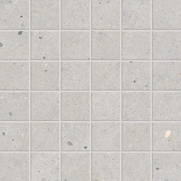 Placa decorativa alba, Moon White Mosaico, 30x30 cm, Marazzi, M8JY