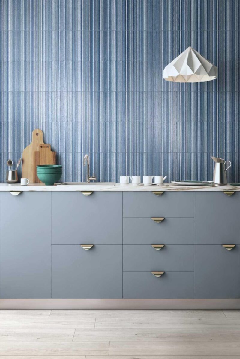 Placa decorativa Marazzi Outfit Ice Decoro Score 25x76 cm M12N - imagine 3