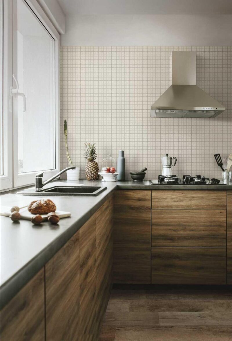 Placa decorativa Marazzi Outfit Ice Mosaico 30x30 cm M18G - imagine 3