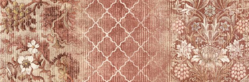 Placa decorativa Marazzi Outfit Ivory Decoro Jaquard 25x76 cm M12L - imagine 2
