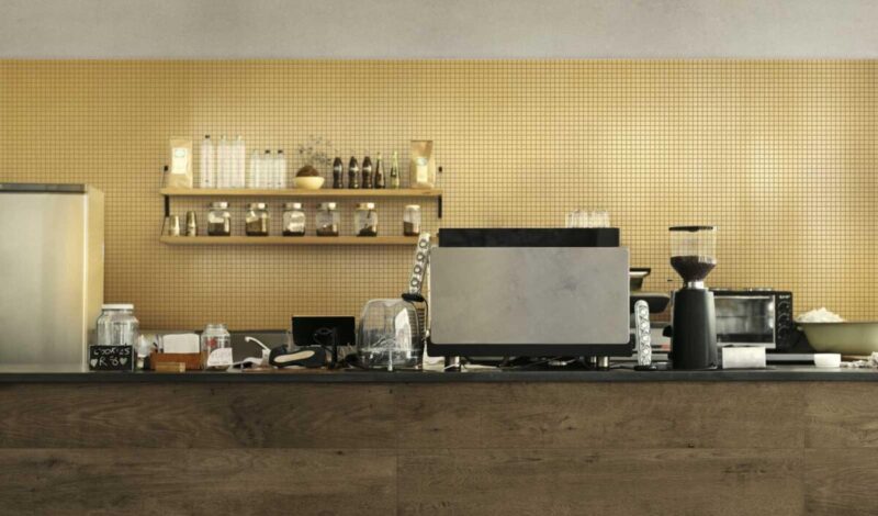 Placa decorativa Marazzi Outfit Ocher Mosaico 30x30 cm M18M - imagine 3