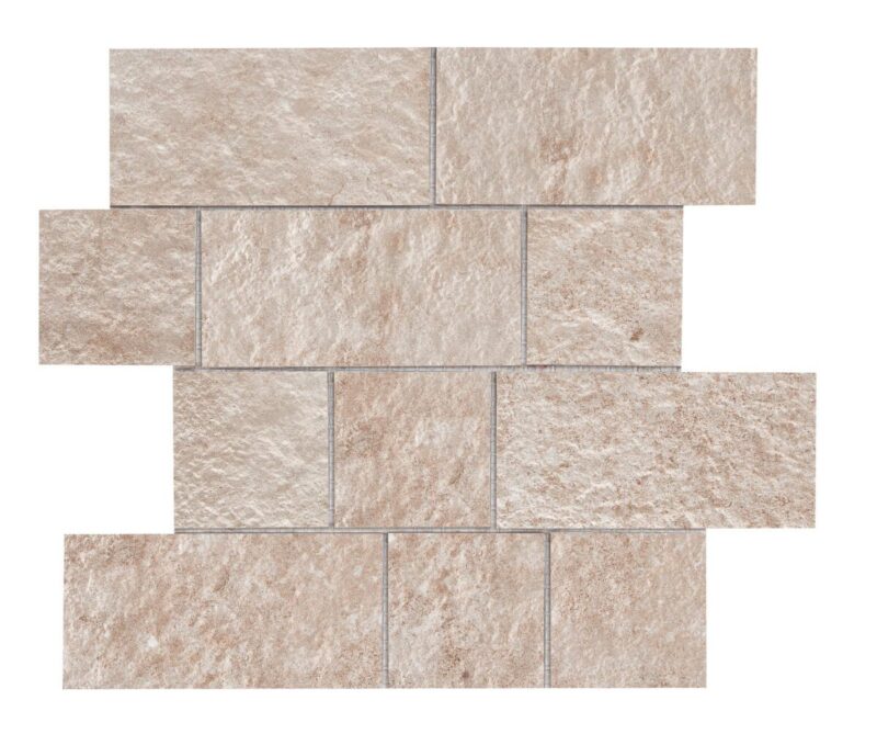 Placa decorativa Marazzi Pietra Occitana Bianco Mosaico 30x30 cm MH85