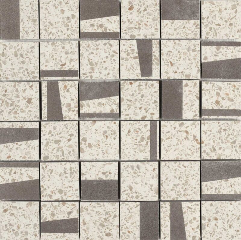 Placa decorativa Marazzi Pinch Beige Mosaico 30x30 cm M0KY