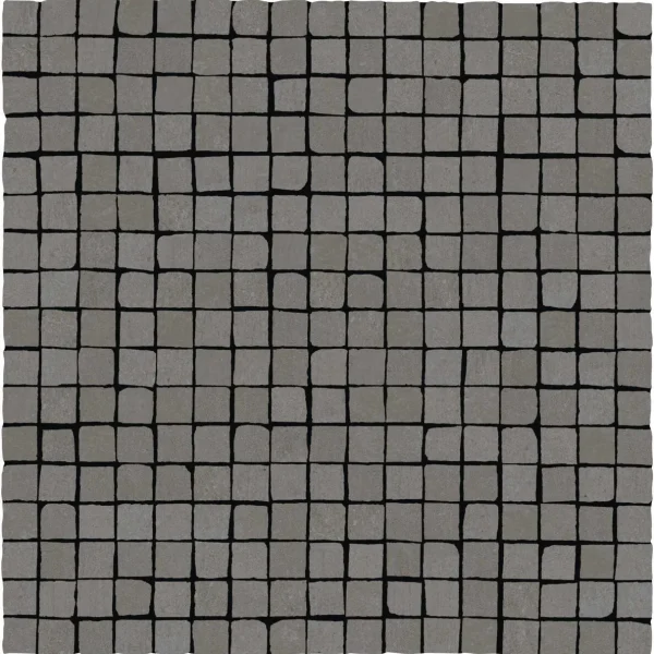 Placa decorativa Marazzi Plaster Anthracite Mosaico 1.5X1.5 30x30 cm MMCL