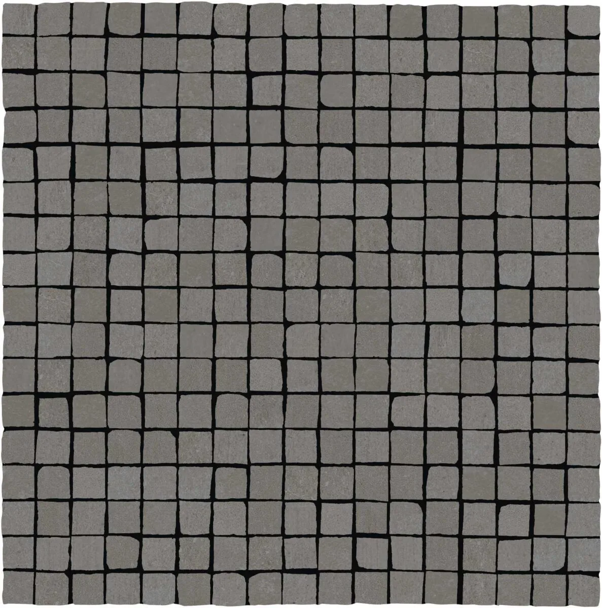 Placa decorativa antracit, mozaic, Plaster, 30×30 cm, Marazzi, MMCL