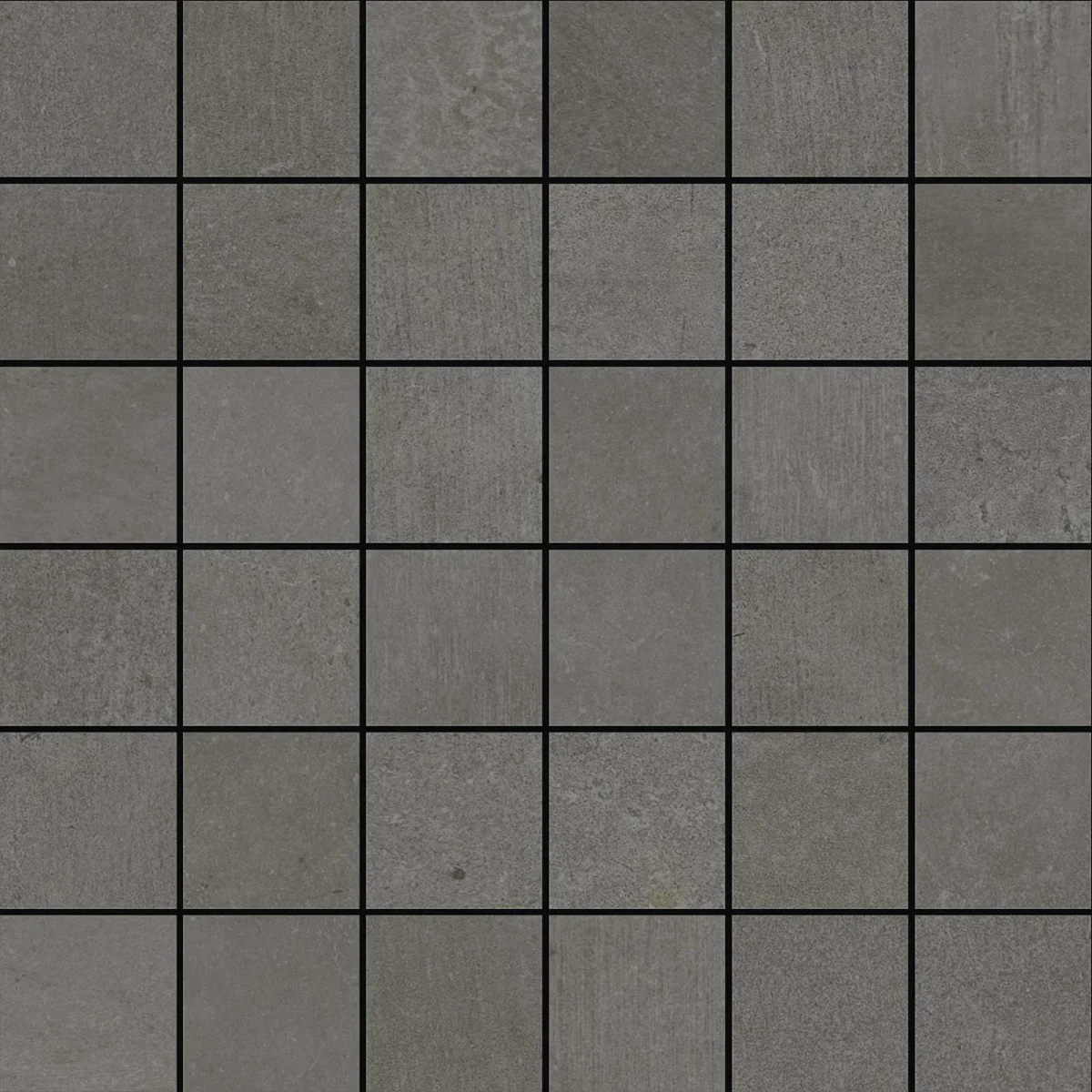 Placa decorativa Marazzi Plaster Anthracite Mosaico 30x30 cm MMFH