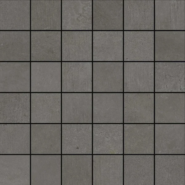 Placa decorativa Marazzi Plaster Anthracite Mosaico 30x30 cm MMFH