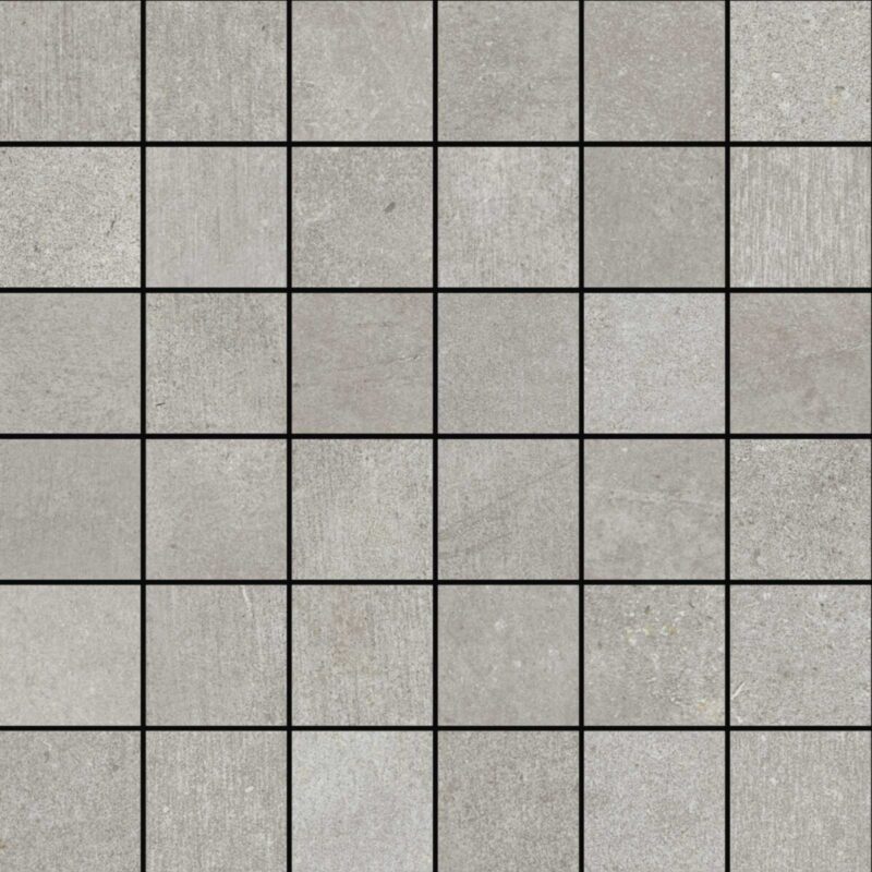 Placa decorativa Marazzi Plaster Grey Mosaico 30x30 cm MMFG