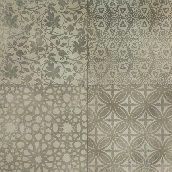 Placa decorativa Marazzi Powder Decoro Liberty Caldo 75x75 cm M002