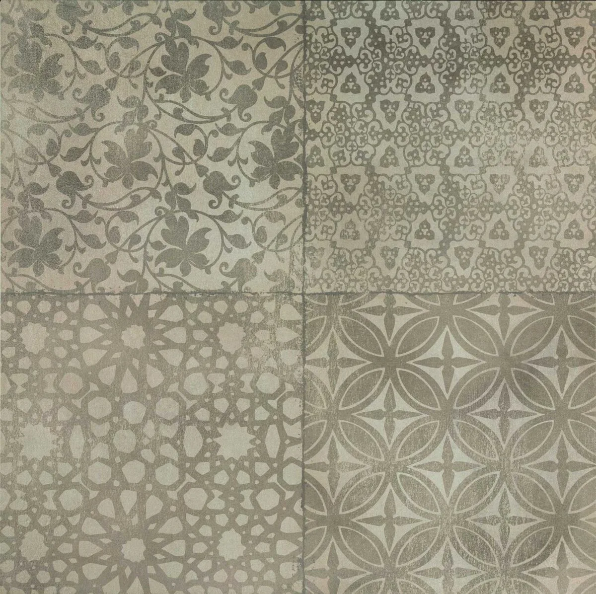 Gresie decorativa, model liberty, Powder, 75×75 cm, Marazzi, M002