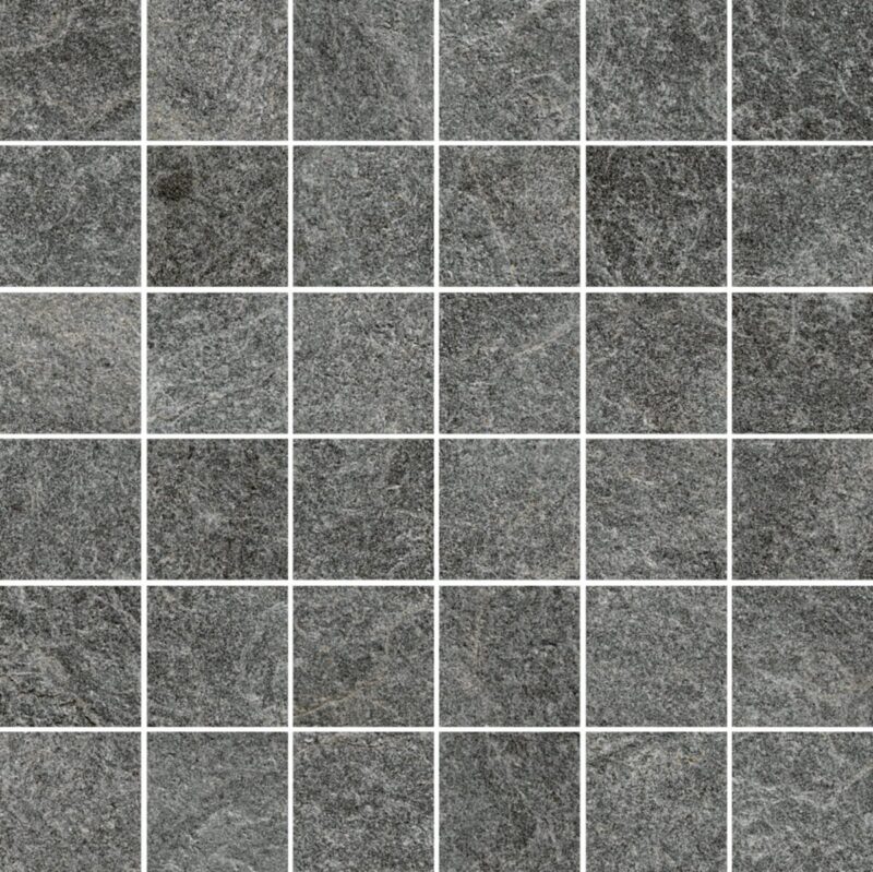 Placa decorativa Marazzi Rocking Anthracite Mosaico 30x30 cm M1HN