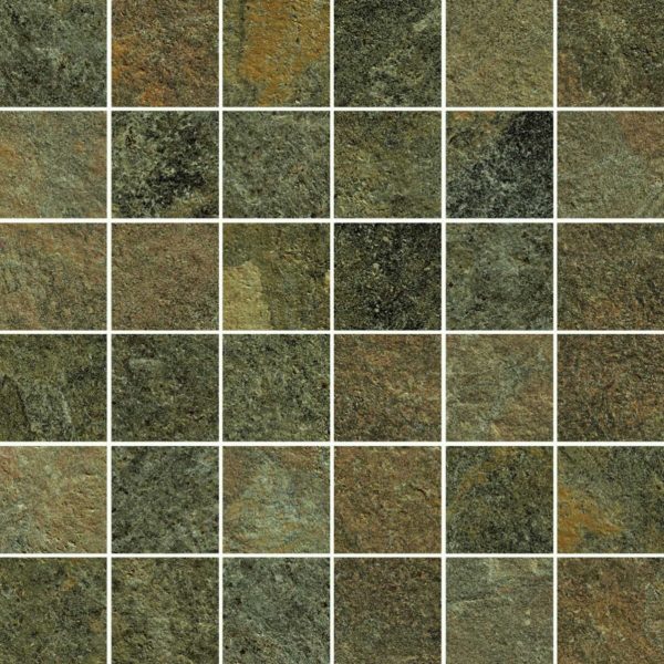 Placa decorativa Marazzi Rocking Tobacco Mosaico 30x30 cm M1HK