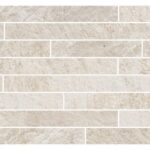 Placa decorativa Marazzi Rocking White Mosaico 22.5×55 cm M1HP