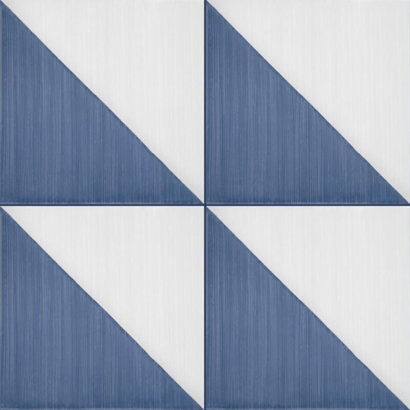 Placa decorativa Marazzi Scenario Blu Tappeto 1 20x20 cm M8RA - imagine 2