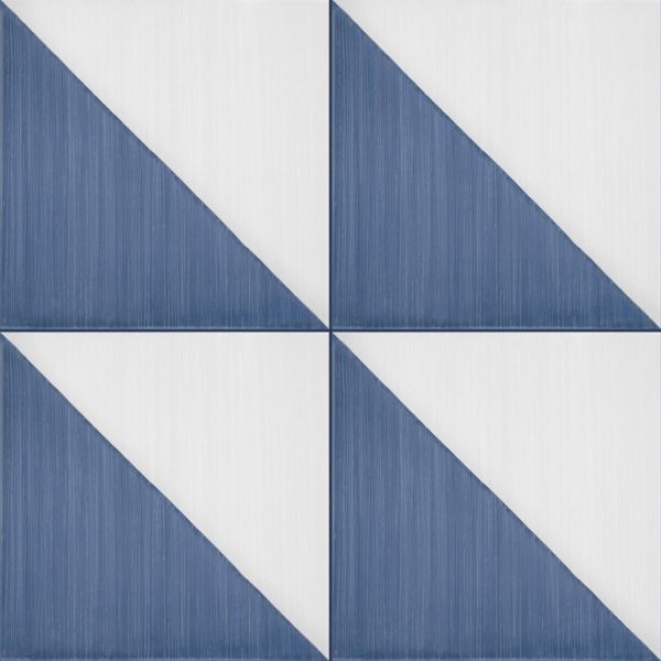 Placa decorativa Marazzi Scenario Blu Tappeto 1 20x20 cm M8RA