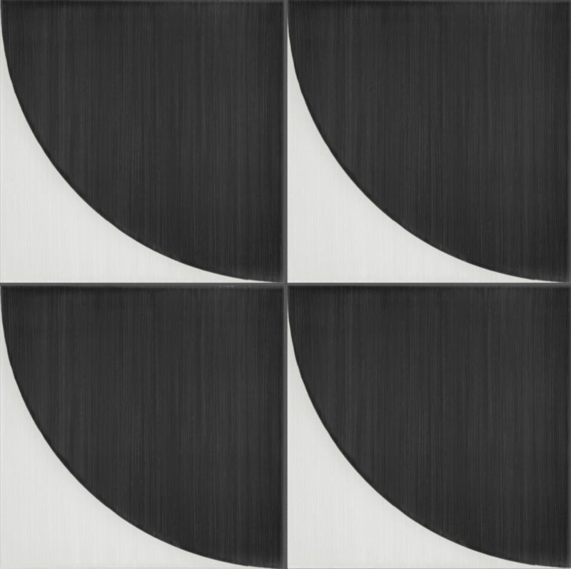 Placa decorativa Marazzi Scenario Nero Tappeto 2A 20x20 cm M8RF - imagine 2