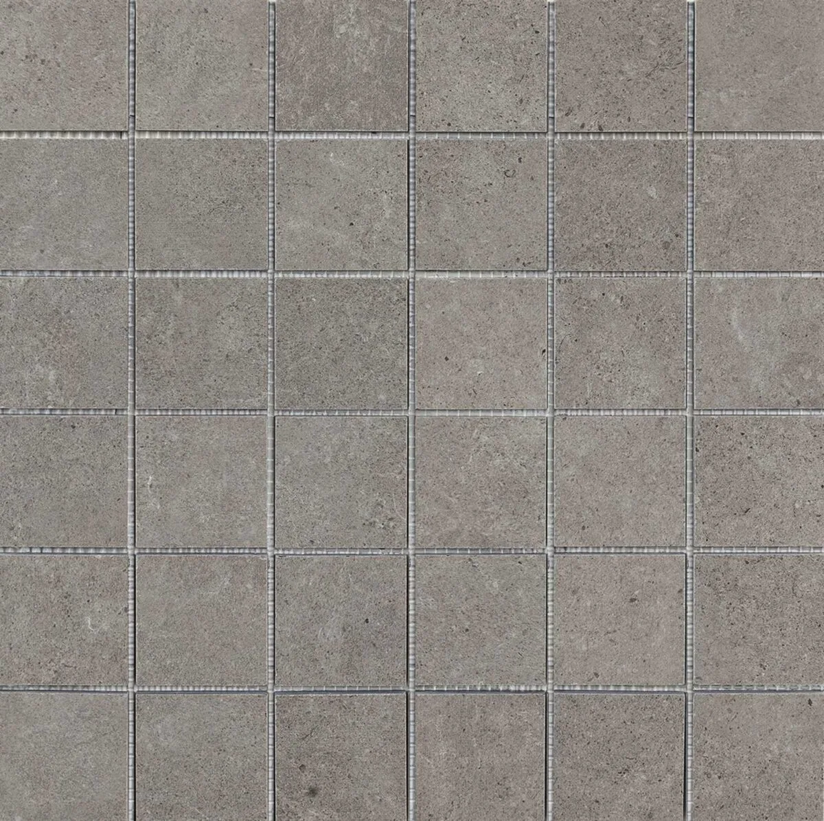 Placa decorativa, Mosaico antracit, Silverstone, 30×30 cm, Marazzi