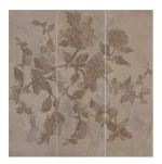 Placa decorativa Marazzi Stone_Art Dec. Bloom Moka 120x120 cm M08X