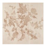 Placa decorativa Marazzi Stone_Art Dec.Bloom Ivory 120×120 cm M08U