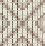 Placa decorativa Marazzi Stone_Art Ivory Taupe Mosaico 40x40 cm M09V