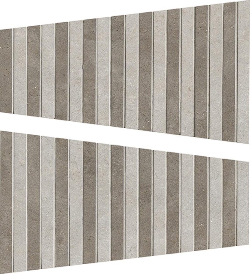 Placa decorativa Marazzi Terratech Polvere Mosaico Modulo A+B 20x34 cm M8L7 - imagine 2