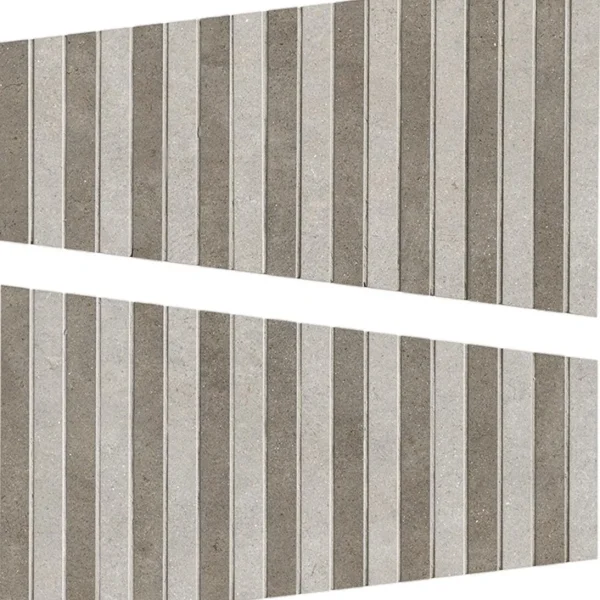 Placa decorativa Marazzi Terratech Polvere Mosaico Modulo A+B 20x34 cm M8L7
