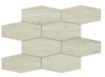 Placa decorativa Marazzi Treverkchic Teak Africa Mosaico 25x30 cm MH5U
