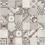 Placa decorativa Marazzi Work Grey Decoro Vintage 30×90 cm Rectificata M13C