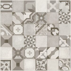Placa decorativa Marazzi Work Grey Decoro Vintage 30x90 cm Rectificata M13C