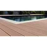 Placă pardoseală decking, mare, WPC, ePadeck Ambra, 4000 x150x25 mm