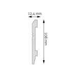 Plinta Durotec 18 244x10.8x1.2 cm
