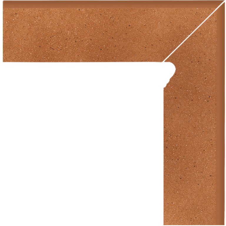 Plinta Klinker Paradyz Aquarius Brown 2 El. Dreapta 8x30 cm