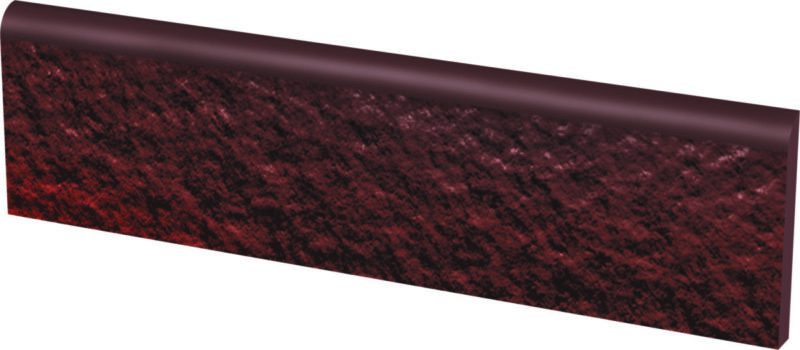 Plinta Klinker Paradyz Cloud Brown Duro 8.1x30 cm - imagine 2