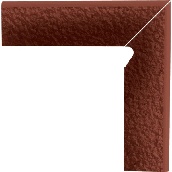 Plinta Klinker Paradyz Cloud Rosa 2 Elemente Dreapta Duro 8x30 cm