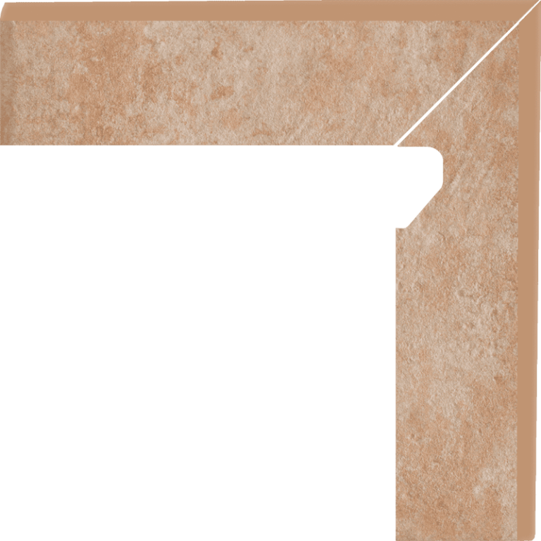 Plinta Klinker Paradyz Ilario Beige 2 Elemente Dreapta 8.1x30 cm