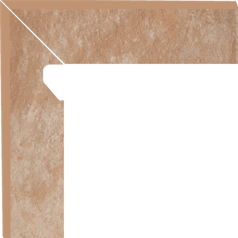 Plinta Klinker Paradyz Ilario Beige 2 Elemente Stanga 8.1x30 cm