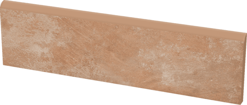 Plinta klinker beige, Ilario, 8.1×30 cm, Paradyz