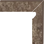 Plinta Klinker Paradyz Ilario Brown 2 Elemente Dreapta 8.1x30 cm