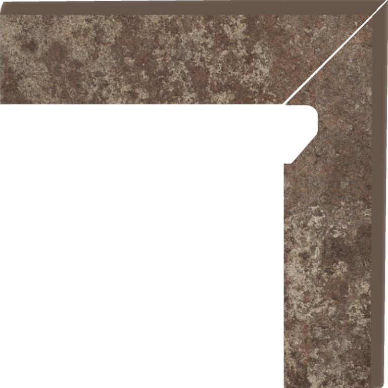 Plinta Klinker Paradyz Ilario Brown 2 Elemente Dreapta 8.1x30 cm