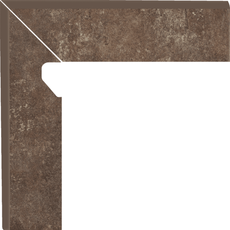 Plinta Klinker Paradyz Ilario Brown 2 Elemente Stanga 8.1x30 cm