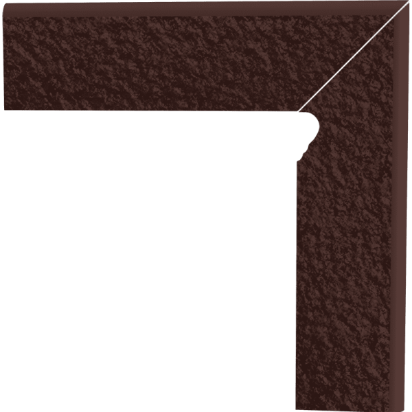 Plinta Klinker Paradyz Natural Brown 2 Elemente Dreapta Duro 8x30 cm