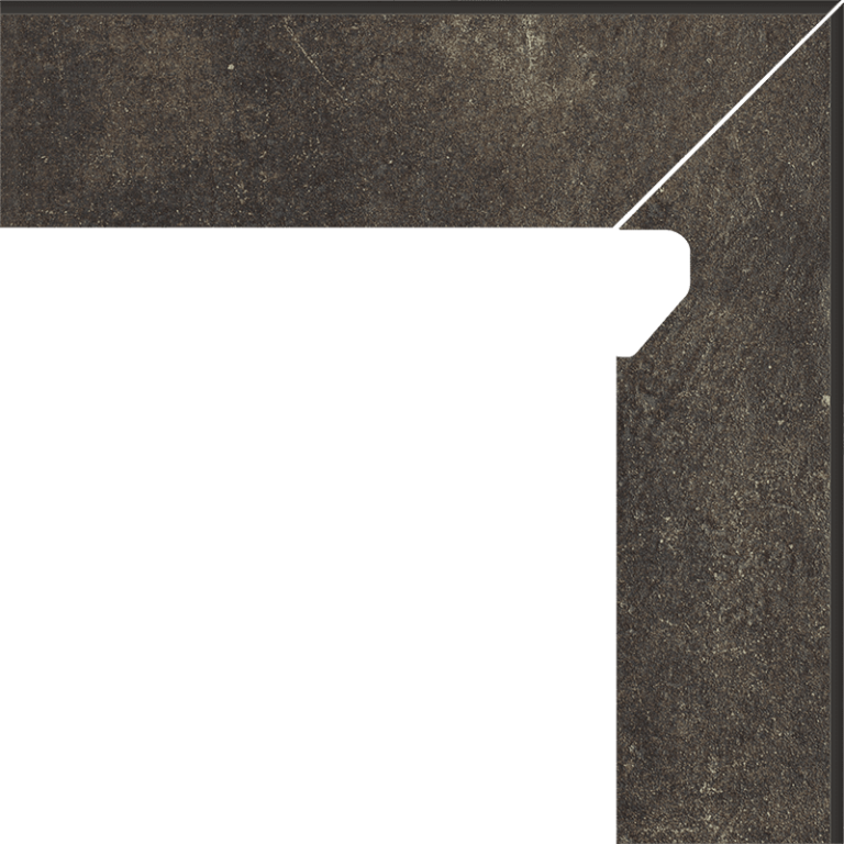 Plinta Klinker Paradyz Scandiano Brown 2 Elemente Dreapta 8.1x30 cm
