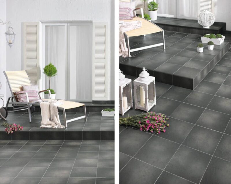 Plinta Klinker Paradyz Semir Grafit 8x30 cm - imagine 3
